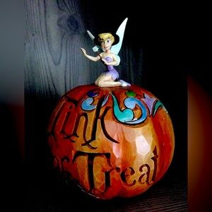 Pumpkin Tink or Treat Figurine, 6.25-Inch